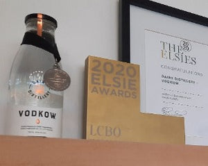 Dairy Distillery's award-winning Vodkow